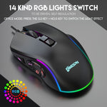 Load image into Gallery viewer, RGB Wired Gaming Mouse, 10 Programmable Buttons - photo 4