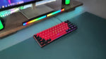 Load image into Gallery viewer, Snpurdiri 60% keyboard on desk setup with Windows PC gaming environment