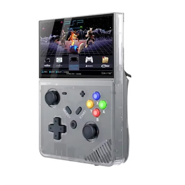 M18 retro handheld console back panel and grip design