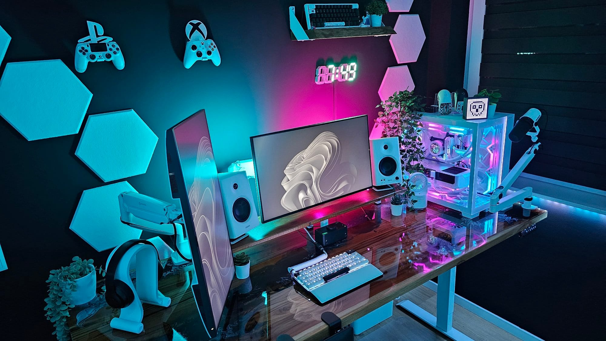 Best Gaming Setup Ideas In 2026 Build The Ultimate Gamer Desk Arcade35 Dejan Kristo Desk Setup 03 