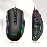 Load image into Gallery viewer, RGB Wired Gaming Mouse, 10 Programmable Buttons - photo 5
