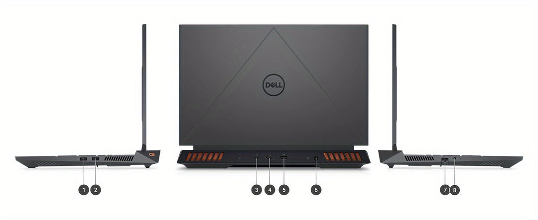 Gaming Laptop Dell G15 5530 15.6 Inch FHD 165Hz RTX 4060 8GB GDDR6, 64GB DDR5 RAM, 2TB SSD, Backlit Keyboard, Windows 11
