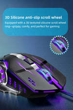 Load image into Gallery viewer, Ambidextrous RGB Gaming Mouse 7 Buttons honeycomb shell detail macro shot
