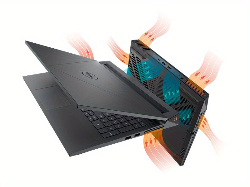 Gaming Laptop Dell G15 5530 15.6 Inch FHD 165Hz RTX 4060 8GB GDDR6, 64GB DDR5 RAM, 2TB SSD, Backlit Keyboard, Windows 11