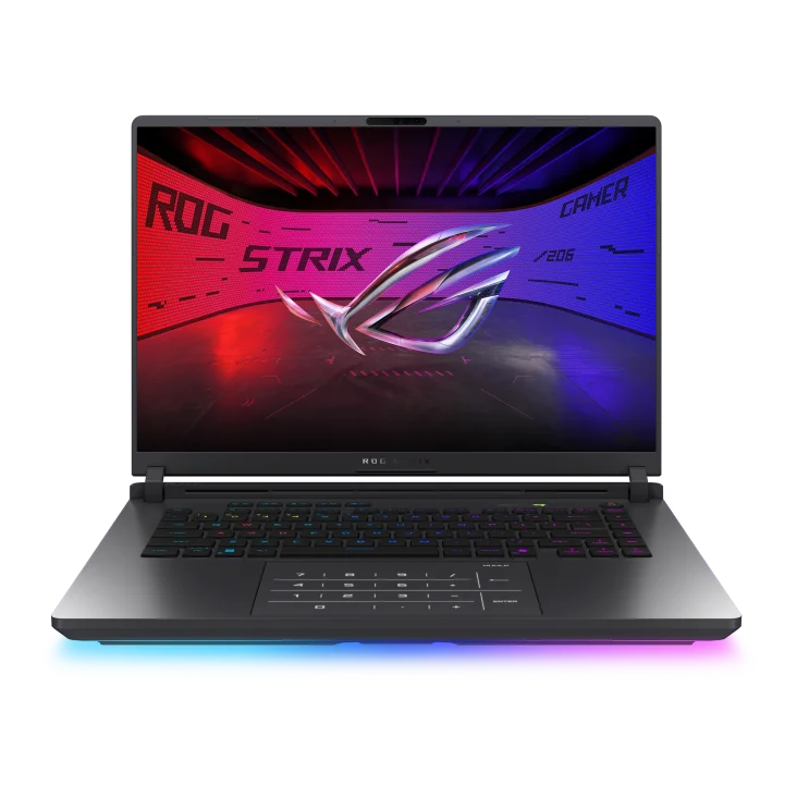Gaming Laptop – 16-Inch ROG Strix G16 With RTX 5080 16GB, 1TB SSD, RGB Backlit Keyboard