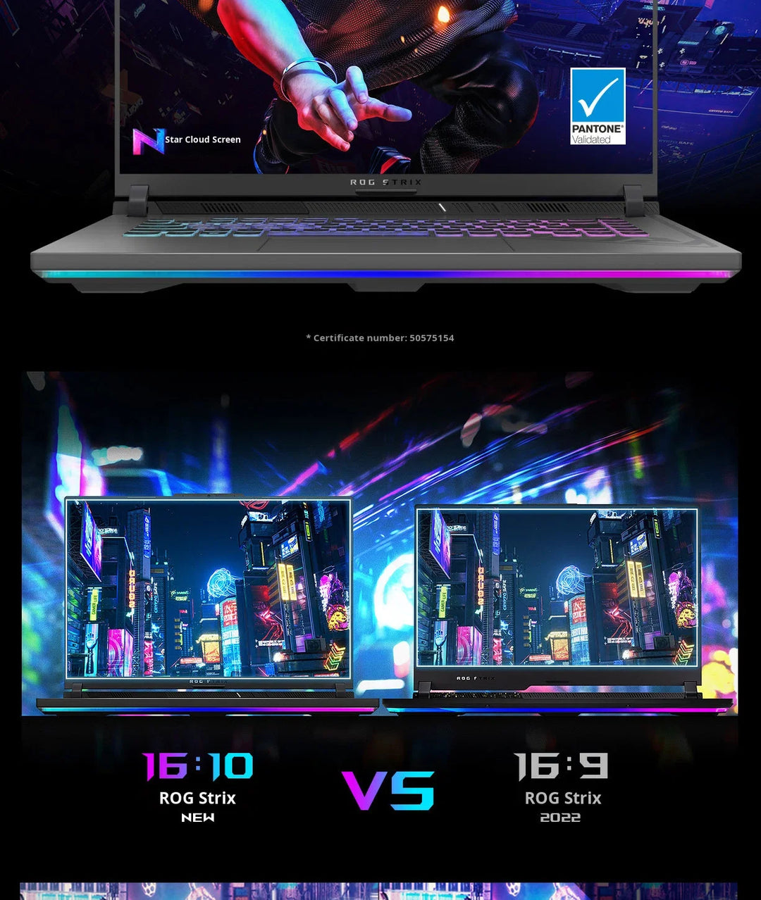 Gaming Laptop Nebula 2.5K Display RTX 4060 240Hz 16 Inch For Immersive RGB Setups