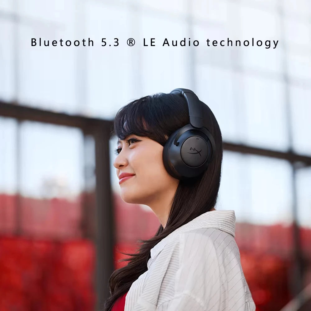 Wireless Gaming Headset - Dual-Mode Bluetooth And Wired ANC, Leather, Arcade-Inspired Comfort