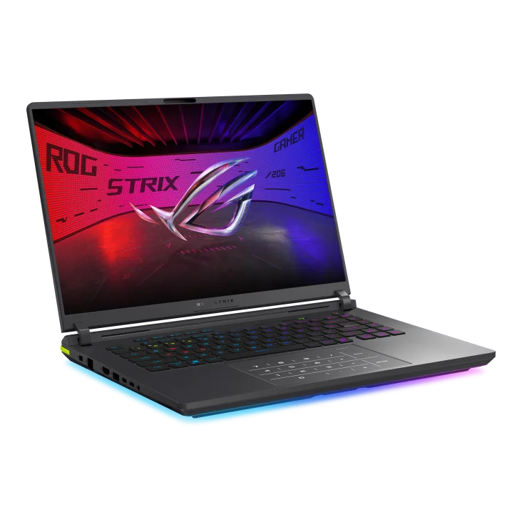Gaming Laptop – 16-Inch ROG Strix G16 With RTX 5080 16GB, 1TB SSD, RGB Backlit Keyboard