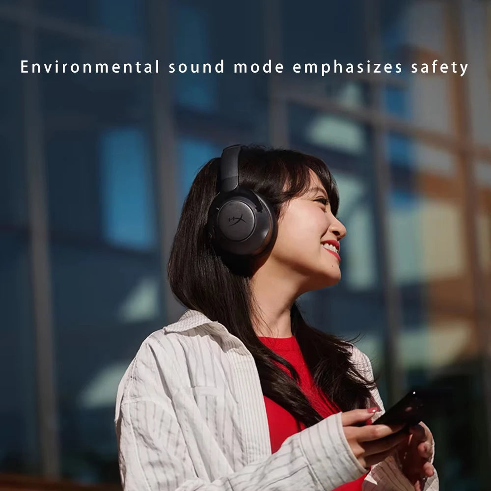 Wireless Gaming Headset - Dual-Mode Bluetooth And Wired ANC, Leather, Arcade-Inspired Comfort