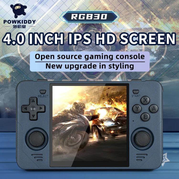 Dual-Player Handheld Console - Local Co-Op On The Go With 4-Inch Screen And Premium Build