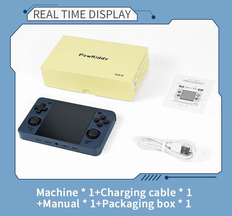 Dual-Player Handheld Console - Local Co-Op On The Go With 4-Inch Screen And Premium Build
