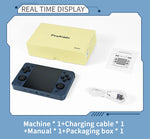 Load image into Gallery viewer, Dual-Player Handheld Console with 4-Inch Screen side profile showing slim form factor
