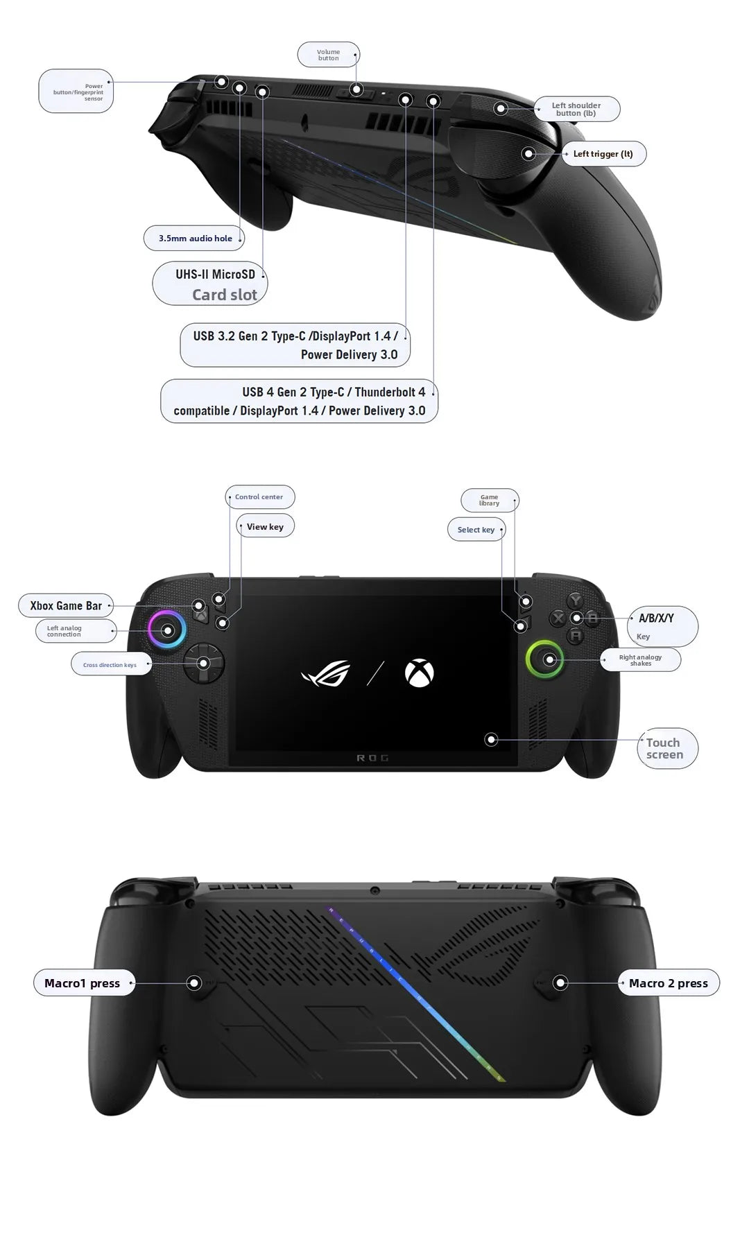 Windows 11 Handheld – Ryzen Z2 Gaming Console With 1080p Touch Display Arcade Nights Nostalgia
