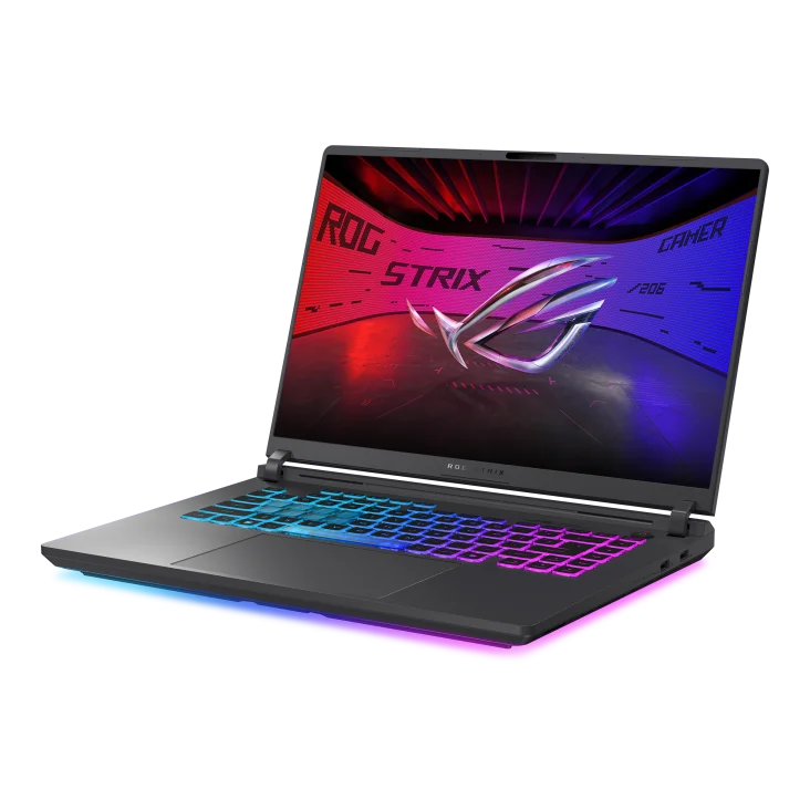 Gaming Laptop – 16-Inch ROG Strix G16 With RTX 5080 16GB, 1TB SSD, RGB Backlit Keyboard