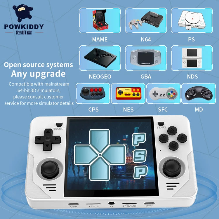 Dual-Player Handheld Console - Local Co-Op On The Go With 4-Inch Screen And Premium Build