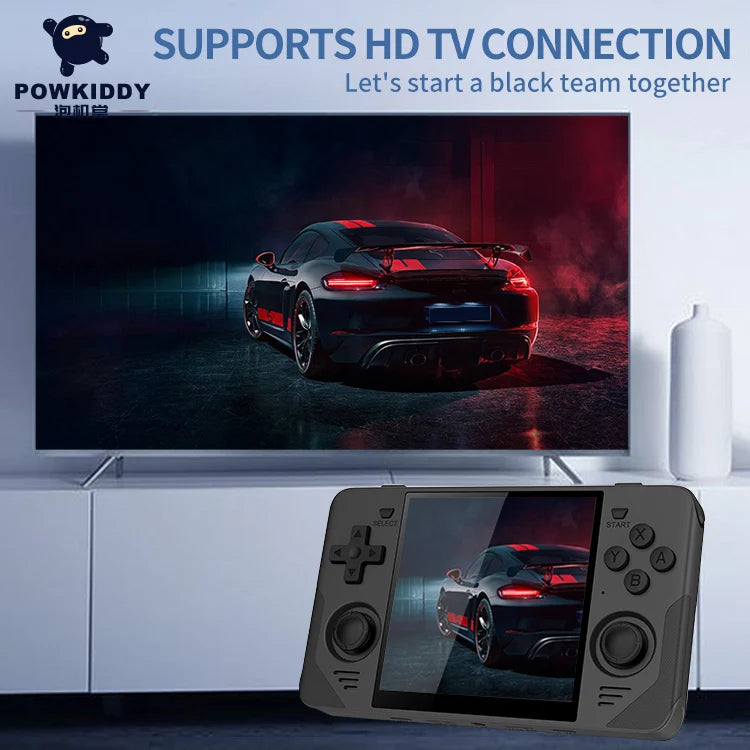 Dual-Player Handheld Console - Local Co-Op On The Go With 4-Inch Screen And Premium Build