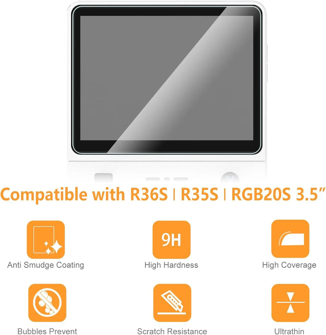 R36S Protection Kit, EVA Carry Case & Screen Protectors
