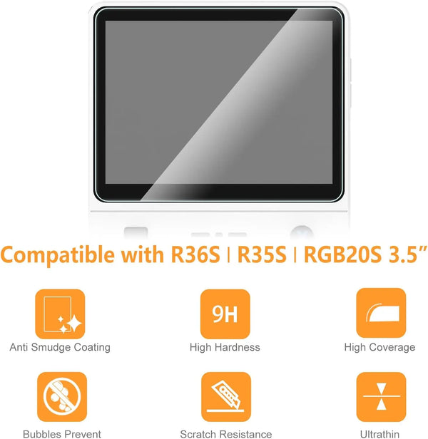 R36s protection kit, eva carry case & screen protectors