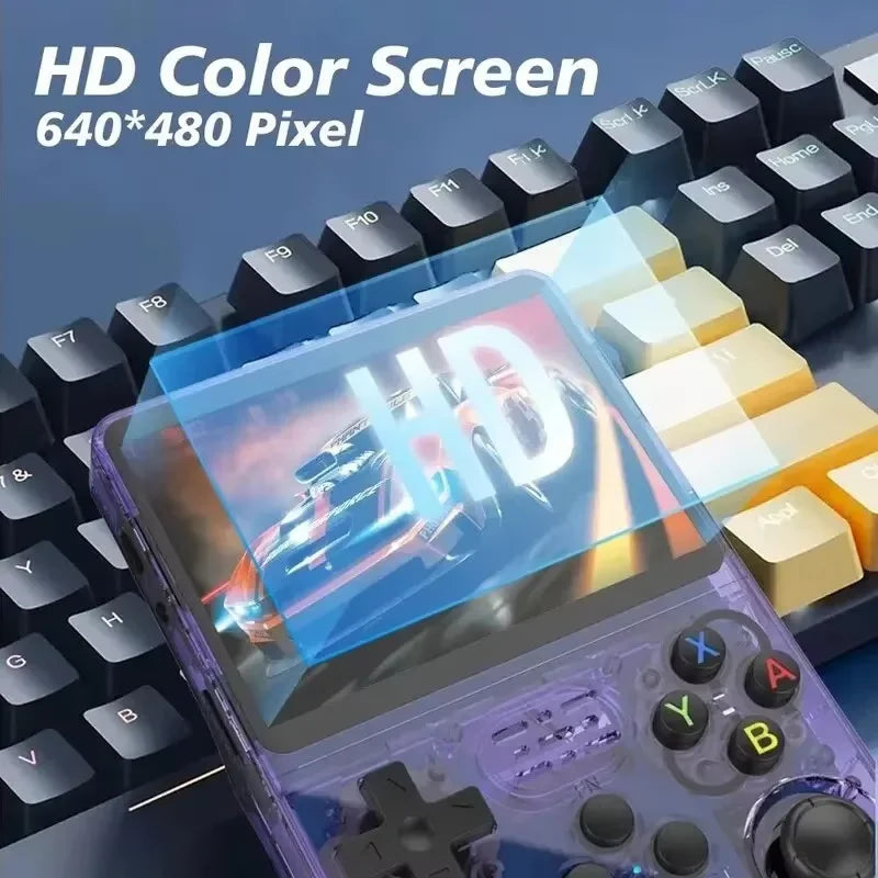 Retro Handheld Console - Linux-Powered Portable Gaming With 20,000 Games And 3.5 Inch IPS Display