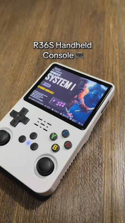 R36S Retro Handheld Console — video 1